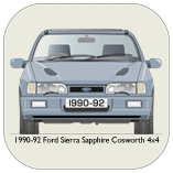 Ford Sierra Sapphire Cosworth 1990-92 Coaster 1